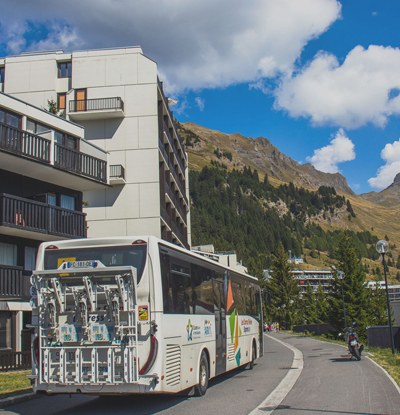 Navette gratuite de la station de Flaine en été